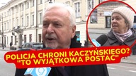 KACZYŃSKI CHOWA SIĘ ZA POLICJĄ?! NAGŁY NALOT ZWOLENNIKÓW PIS