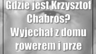 Gdzie jest Krzysztof Chabros? Wyjechał z domu rowerem i przepadł