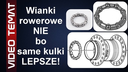 Wianek rowerowy nie, lepsze są same kulki