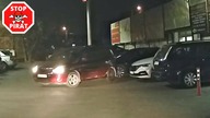 Spowodował kolizję na parkingu i uciekł.  STOP PIRAT