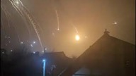 Rosyjski samolot rozpada się nad Kijowem! WOJNA Rosja - Ukraina