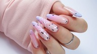 ombre gradient spring nails / AlleLac
