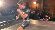 OLEH RIASZAŃCZEW PRZECIWNIK HASSANA POKAZUJE FORMĘ NA MEDIA TRENINGU PRZED FAME MMA 5! *ALE FORMA!
