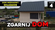 Dom modułowy gotowy.  Wygraj DOM! konstrukcja.  Projekt domu taniego w budowie.  50tys POD KLUCZ!.  cz. 4