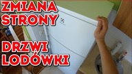 Zmiana strony otwierania lodówki.  Jak zamienić drzwi lodówki? #Majster Amator odc. 41
