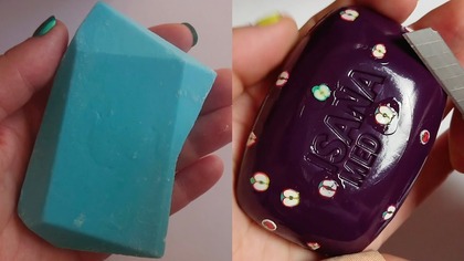 Soap Carving ASMR Relaxing Sounds no talking Satisfying ASMR Video