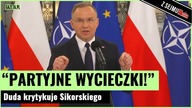 Duda ostro skrytykował expose Sikorskiego.  Uderzył w Tuska | Gazeta.pl