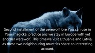 Werewolf Lore: Vilkacis - Lithuanian Werewolf Shapeshifters