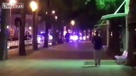 Obława na podejrzanych o akt terrorystyczny w Barcelonie