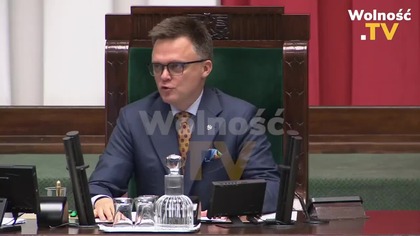 BURZA NA POCZĄTKU OBRAD! NIEMIECKA FLAGA W SEJMIE! STARCIE NA MÓWNICY!