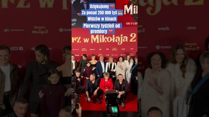 SukcesJuż 250 000 widzów #film #uwierzwmikołaja2 #golec #komedia #komedia #sukces #rekord