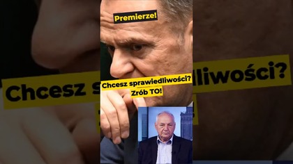 Premierze, chcesz sprawiedliwości? Zrób TO! #Tusk #premier #Żurek #Blajerski #prokurator #polityka
