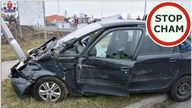 Wypadek na obwodnicy Zamościa -  typ chciał mnie po prostu zabić #1424 Wasze Filmy