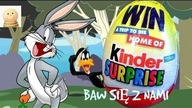 Baw się z nami: Jajka niespodzianki- 5 zabawek-Królik Bugs