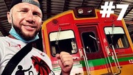 Targ przez który przejeżdża POCIĄG! Pomyliłem Miasto, jedzenie ŻABY (nieudane) ! Mae Klong #7