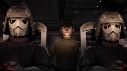 Star Wars Rebelianci S01E04 Lot myśliwcem