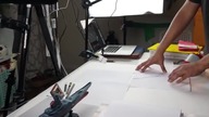 Rysunkowa animacją obserwowaną z wielu perspektyw