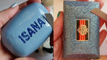 Soap Carving ASMR Relaxing Sounds no talking Satisfying ASMR Video #soapcarving #carvingsoap #seife