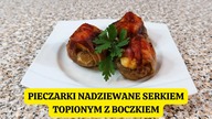 Pieczarki Nadziewane Serkiem Topionym z Boczkiem.  Niebo w Gębie! Pyszności!