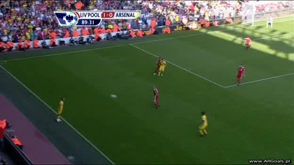 Premier League sezon 2010/2011 Liverpool - Arsenal 1-1 PEPE REINA