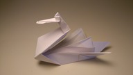 ORIGAMI ŁABĘDŹ II