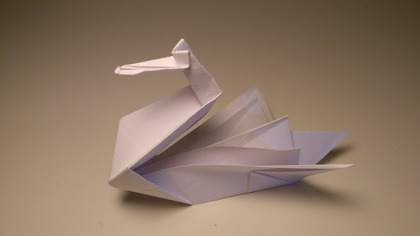 ORIGAMI ŁABĘDŹ II