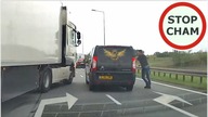 Agresja drogowa i bieganie po autostradzie A2 #689 Wasze Filmy