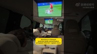 Kierowca w Chinach odpoczywa podczas jazdy