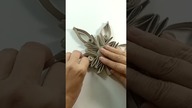 Łatwy stroik na święta z rolek po papierze  DIY #recykling #shorts #swietabozegonarodzenia