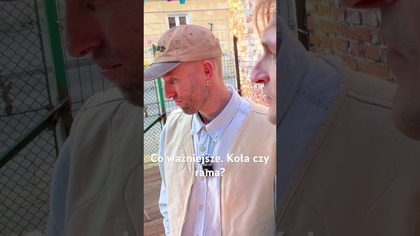 Co ważniejsze.  Koła czy rama? #kolarstwo #cycling