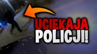 MOTOCYKLISTA UCIEKA PRZED POLICJĄ