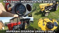 Ursus C 328 i C 360 naprawa zegarów - trójwskaźnik