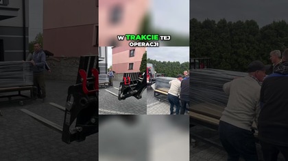 O_O Transport ogromnego akwarium.