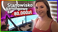 MOJE STANOWISKO GAMINGOWE ZA 80 000 * LUURE GOTOWA NA VR *