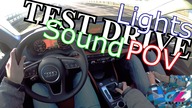 Audi Q2 1.4 TFSI 150 HP - Test DRIVE, SOUND, POV and LIGHTS