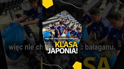 PIĘKNY GEST JAPOŃSKICH KIBICÓW