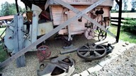 Skansen w Borówku dawne maszyny rolnicze - Borówkowy Piknik cz.  1