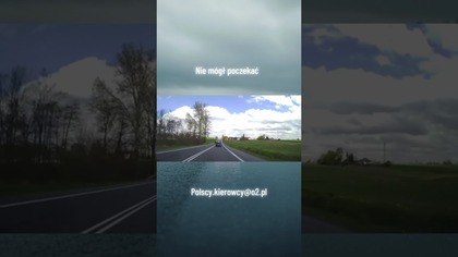 Pirat drogowy w akcji  zero zasad, zero wyobraźni!  #piratdrogowy #polscykierowcy #naukajazdy