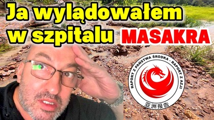 Muropłot runął pod naporem wody