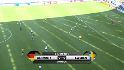 MŚ Niemcy 2006 - Niemcy-Szwecja 2:0 (24. 06. 2006)