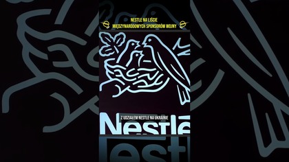 Nestlé na liście sponsorów wojny #ciekawostki #nestle #biznes