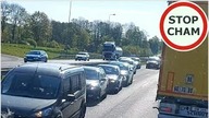 Jazda pod prąd korytarzem życia na S8 #1091 Wasze Filmy