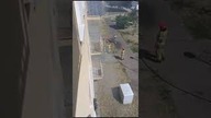 Gorzów: Pożar kontenera budowlanego
