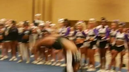 Gymnast Performs Incredible Routine