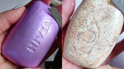 Soap Carving ASMR Relaxing Sounds no talking Satisfying ASMR Video