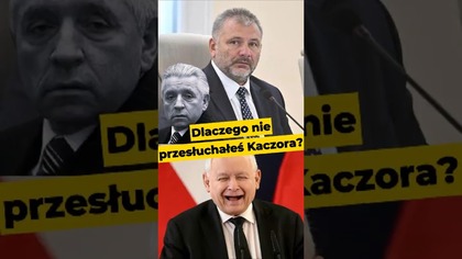Dlaczego nie przesłuchałeś Kaczora? #polityka #żurek #lepper #kaczyński