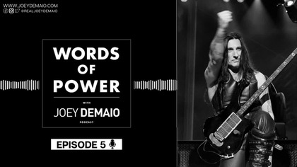 Words of Power Podcast - Greatness Waits For Those Who Try - With Eric Adams (Part 1) #Manowar