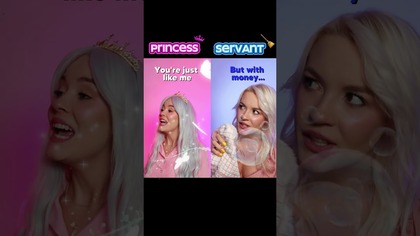 POV: The princess tries to bond with her maid(GONE WRONG)#funny #shortsfeed #pov