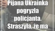 Pijana Ukrainka pogryzła policjanta.  Straszyła, że ma chorobę zakaźną