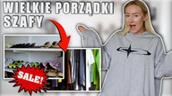 WIELKIE PORZĄDKI W GARDEROBIE / WYPRZEDAŻ SZAFY